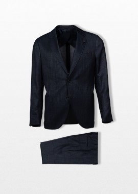 LARDINI Ανδρικό Μπλε Single Breasted Blazer