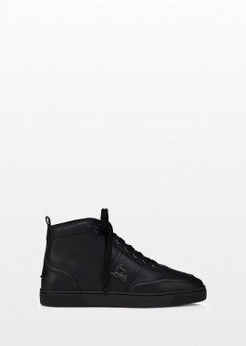 CHRISTIAN LOUBOUTIN - CHRISTIAN LOUBOUTIN Ανδρικό Μαύρο Retero High Sneakers