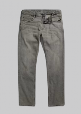 G-STAR Ανδρικό Γκρι Mosa Mid Waist Straight Jeans