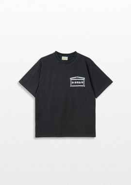 ARIES Ανδρικό Μαύρο Faded Studmeggedon Tee