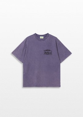 ARIES Ανδρικό Μωβ Aged Ancient Temple Tee