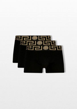 VERSACE Ανδρικό Μαύρο Boxer Shorts 3 Pack