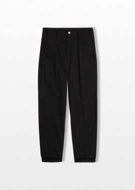 G-STAR Ανδρικό Μαύρο Pleated Chino Trousers