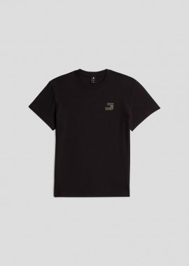 G-STAR Ανδρικό Μαύρο G-Star Chest Logo T-Shirt