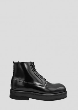 ANTIPODE Ανδρικό Μαύρο Richard 296 Leather Boots In Black