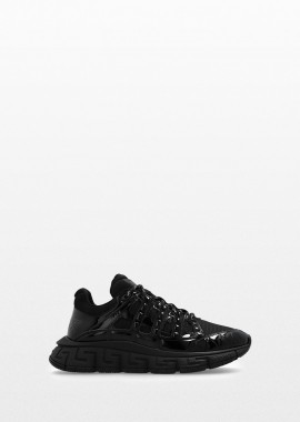 VERSACE Ανδρικό Trigreca Sneakers In Black