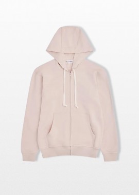 COMME DES GARÇONS SHIRT - COMME DES GARÇONS SHIRT Ανδρικό Μπεζ Zip Hooded Sweatshirt