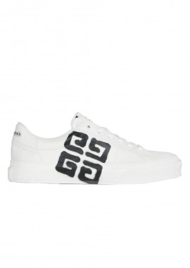 GIVENCHY Ανδρικό Λευκό 4G Print City Sport Sneakers