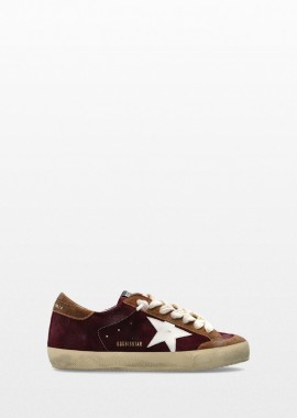 GOLDEN GOOSE - GOLDEN GOOSE Ανδρικό Κόκκινο Super-Star Penstar Sneakers