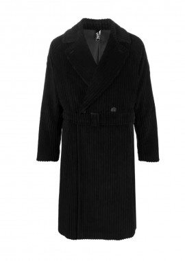 HEVO - HEVO Ανδρικό Μαύρο Cotle Black Coat