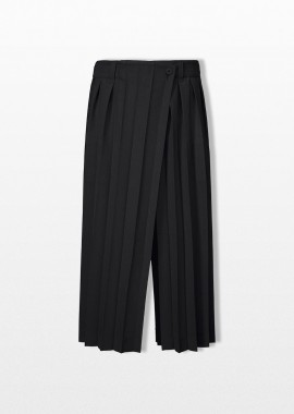 ISSEY MIYAKE Ανδρικό Μαύρο Edge Ensemble Trousers