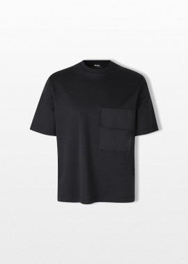 HERNO Ανδρικό Μαύρο Laminar Patch Pocket T-Shirt