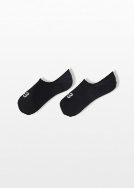 Y-3 Ανδρικό Μαύρο No Show Socks
