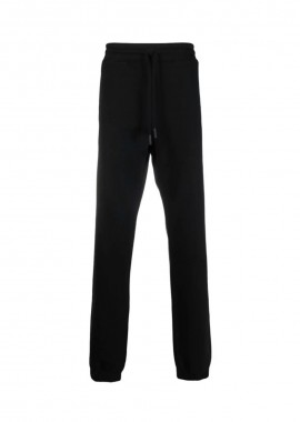 MARCELO BURLON Ανδρικό Μαύρο Folk Print Track Pants