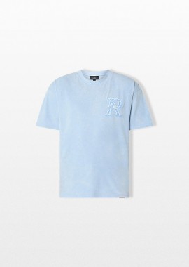 REPRESENT Ανδρικό Μπλε Western Initial T-Shirt