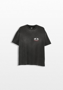 REPRESENT Ανδρικό Μαύρο 24 Hour Service T-Shirt