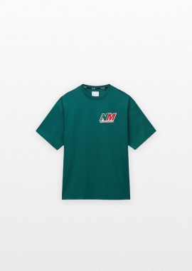NAPAPIJRI x MARTINE ROSE Ανδρικό Πράσινο S-Ocelot T-Shirt