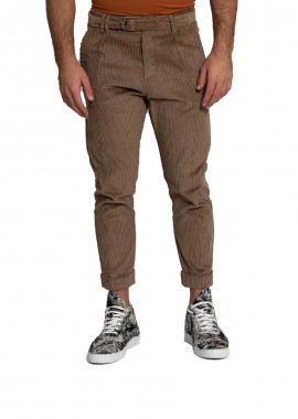 OFFICINA 36 Ανδρικό Μπεζ Cotton Corduroy Trousers
