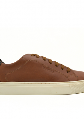 HAWKINS PREMIUM - HAWKINS ΑΝΔΡΙΚΟ ΔΕΡΜΑΤΙΝΟ SNEAKER 8426 TAN