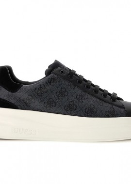 GUESS ΑΝΔΡΙΚΟ ΠΑΠΟΥΤΣΙ ELBA FMPVIBFAL12 BLACK