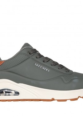 SKECHERS - SKECHERS ΑΝΔΡΙΚΟ SNEAKER SUITED ON AIR 183004_OLV ΛΑΔΙ