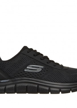 SKECHERS - SKECHERS ΑΝΔΡΙΚΟ SNEAKER LESHUR 232758_BBK ΜΑΥΡΟ