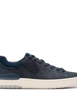 CLARKS ΑΝΔΡΙΚΟ CASUAL Courtlite2 Run 26181323 Navy Nubuck