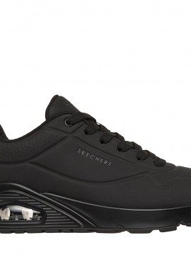 SKECHERS ΑΝΔΡΙΚΟ SNEAKER STAND ON AIR 52458 ΜΑΥΡΟ