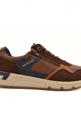 HAWKINS PREMIUM - HAWKINS MENS SNEAKER LF-0703 TAN