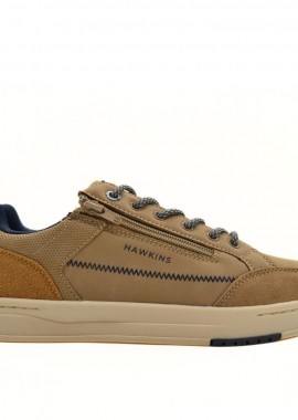HAWKINS PREMIUM - HAWKINS MENS SNEAKER LF-0704 TAUPE