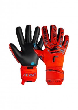 Reusch Attrakt Gold X 5370945-3333 Γάντια Τερματοφύλακα Ενηλίκων Κόκκινα