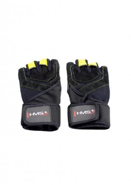 Black Yellow HMS RST01 rS gym gloves
