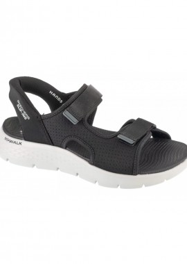 Skechers SlipIns Go Walk Flex Sandal Easy Entry 229210BKGY