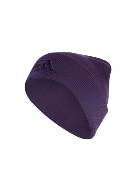 Adidas New Logo Beanie Cuff Purple JX5748