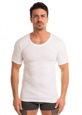 ΦΑΝΕΛΑ ΑΝΔΡΙΚΗ ΑΝΟΙΧΤΗ ΛΑΙΜΟΚΟΨΗ GIORGIO ΛΕΥΚΟ Λευκό