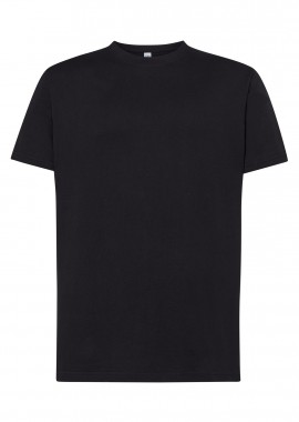 JHK TSRA-150 Ανδρικό Κοντομάνικο T-shirt Μαύρο Μαύρο