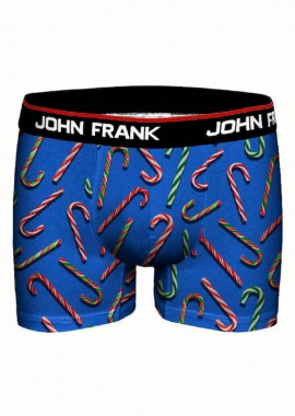 ΑΝΔΡΙΚΟ BOXER ΠΟΛΥΧΡΩΜΟ CHRISTMAS CANDY CANE JFBD12 JOHN FRANK multicolor