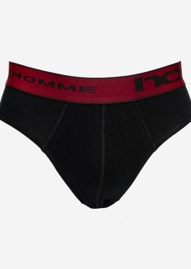 ΣΛΙΠ ΑΝΔΡΙΚΑ ΧΡΩΜΑΤΙΣΤΟ ΛΑΣΤΙΧΟ NINA CLUB ΜΑΥΡΟ/ΜΠΟΡΝΤΩ ΜΑΥΡΟ/ΜΠΟΡΝΤΩ