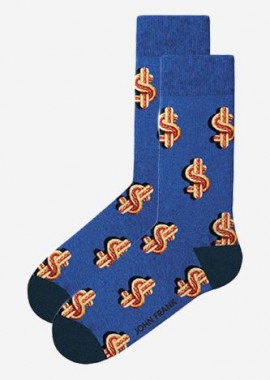 ΑΝΔΡΙΚΕΣ ΚΑΛΤΣΕΣ JOHN FRANK DOLLAR JFLSFUN67 ΜΠΛΕ Μπλε