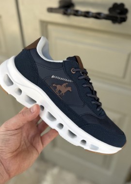 U.S. Grand Polo ανδρικά μπλε navy casual sneakers GPM45700