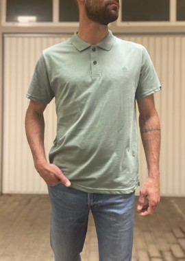 Everbest ανδρική μέντα Polo μπλούζα Plus Size 2428100M