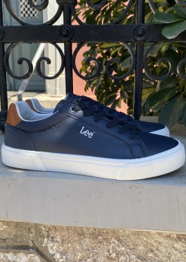 Lee ανδρικά μπλε navy casual sneakers 50261024B