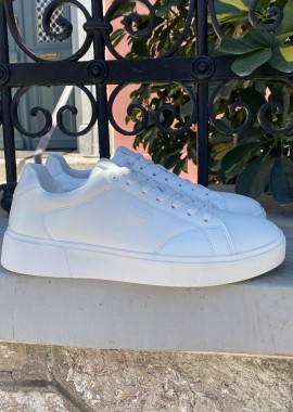 Lee ανδρικά λευκά casual sneakers 50261026W