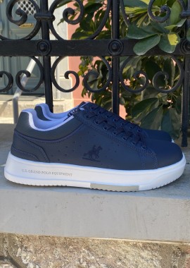 US GRAND POLO ανδρικά μπλε navy casual sneakers GPM21265L