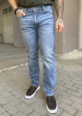 Lee Daren Zip Fly ανδρικό ανοιχτό μπλε ξεβαμμένο τζιν 112367189