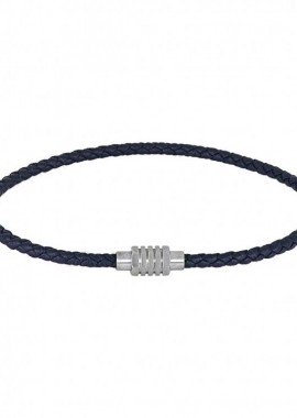 Βραχιόλι Από Δέρμα Και Ατσάλι TU29899