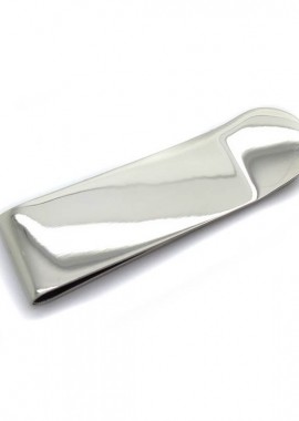 Money clip από ατσάλι απλό γυαλιστερό MR128