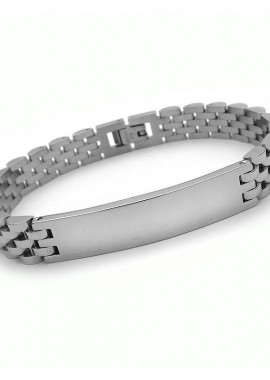 Ανδρικό Βραχιόλι Μπρασελέ από Ατσάλι BA241