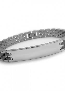 Ανδρικό Βραχιόλι δίχρωμο από Ατσάλι BA431