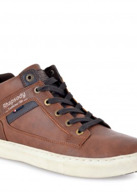 RHAPSODY Ανδρικά Μποτάκια Αρβυλάκια 709194 Ταμπά J589S1942531